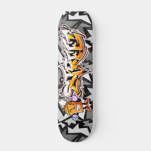 Graffiti Skateboard (Vorderseite)