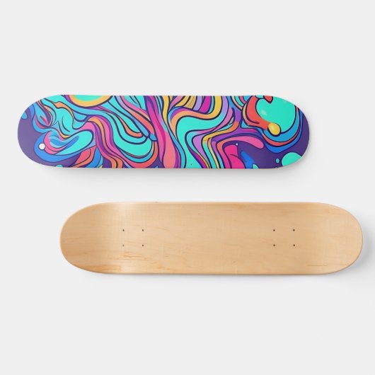 Graffiti Skateboard (Horizontal)