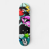Graffiti Skateboard (Vorderseite)