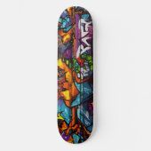 Graffiti Skateboard (Vorderseite)