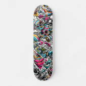 Graffiti Skateboard (Vorderseite)