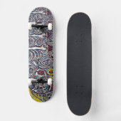 Graffiti Skateboard (Vorderseite)