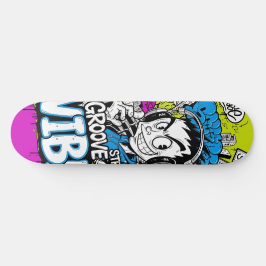 Graffiti Skateboard (Horizontal)