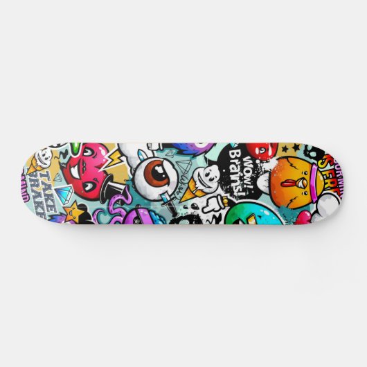 Graffiti Skateboard (Horizontal)