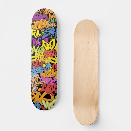Graffiti Skateboard (Vorderseite)