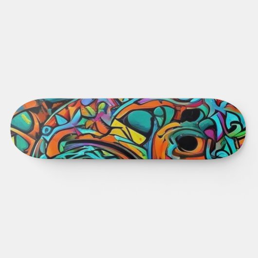 Graffiti Skateboard (Horizontal)