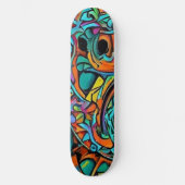 Graffiti Skateboard (Vorderseite)