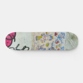 Graffiti Skateboard, Einzigartiges Kunstwerk Skateboard (Horizontal)