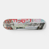 Graffiti Skateboard, Europe Artwork Skateboard (Horizontal)