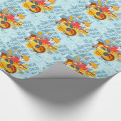 Graffiti Skateboard Kind Geburtstagsparty Geschenkpapier (Ecke)