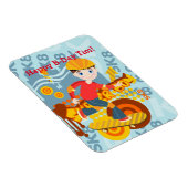 Graffiti Skateboard Kind Geburtstagsparty Magnet (Rechte Seite)