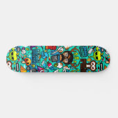 Graffiti-Skateboard Skateboard (Horizontal)