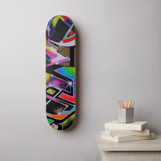 Graffiti-Skateboard Skateboard (Wandkunst)