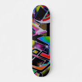 Graffiti-Skateboard Skateboard (Vorne)