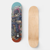 Graffiti-Skateboard Skateboard (Vorderseite)