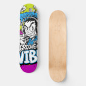 Graffiti-Skateboard Skateboard (Vorderseite)
