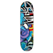 Graffiti-Skateboard Skateboard (Vertikal)
