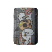 Graffiti Skull Badematte (Vorderseite Vertikal)