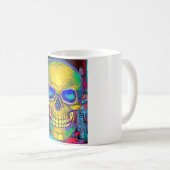 Graffiti Skull City Kaffeetasse (VorderseiteRechts)