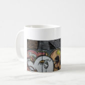 Graffiti Skull Kaffeetasse (Vorderseite Links)