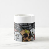 Graffiti Skull Kaffeetasse (Mittel)