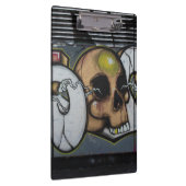 Graffiti Skull Klemmbrett (Rechts)