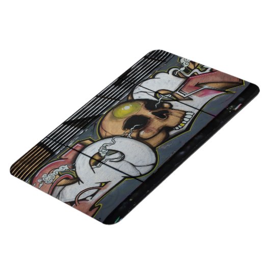 Graffiti Skull Magnet (Linke Seite)