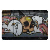 Graffiti Skull Magnet (Horizontal)
