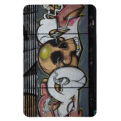 Graffiti Skull Magnet (Vertikal)
