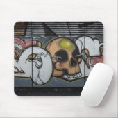 Graffiti Skull Mousepad (Mit Mouse)