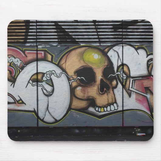 Graffiti Skull Mousepad (Vorne)