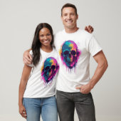 Graffiti Skull Rebel T-Shirt (Unisex)