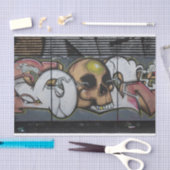 Graffiti Skull Seidenpapier (Handwerk)