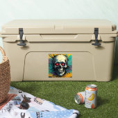 Graffiti Skull Sticker 2 (Kühler)