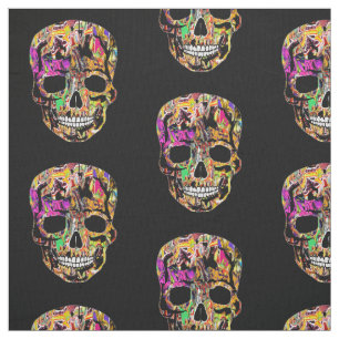 Graffiti-Skull Stoff