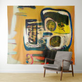 Graffiti Skull Wandteppich (Beispiel (Horizontal))