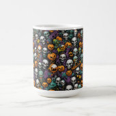 Graffiti Skulls Design Kaffeetasse (Mittel)