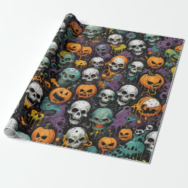 Graffiti Skulls Geschenkpapier
