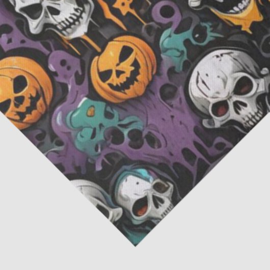 Graffiti Skulls Seidenpapier (Detail)