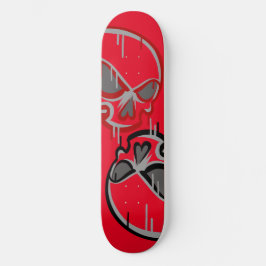 Graffiti Skulls Skateboard