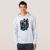 Graffiti Sloth Hoodie (Vorne ganz)