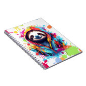 Graffiti Sloth Notizblock (Rechte Seite)