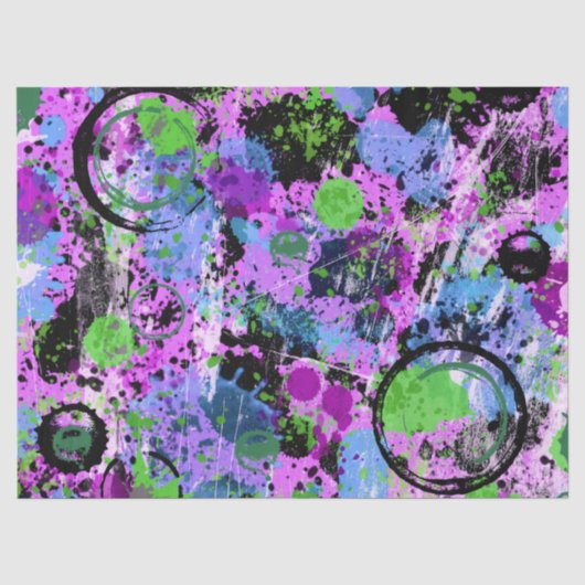 Graffiti Smoothie Seidenpapier (Vorderseite)