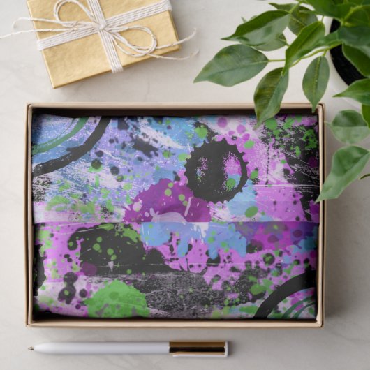 Graffiti Smoothie Seidenpapier (Geschenk)