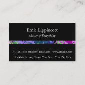 Graffiti Smoothie Visitenkarte (Rückseite)