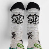 Graffiti Socken (Oben)