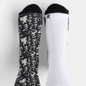 Graffiti Socken (Oben)
