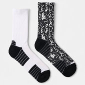 Graffiti Socken (Rechts)