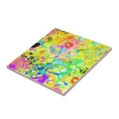 Graffiti Sommer Abstrakt 2 Fliese (Seite)