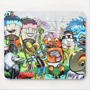 Graffiti-Spaß Mousepad